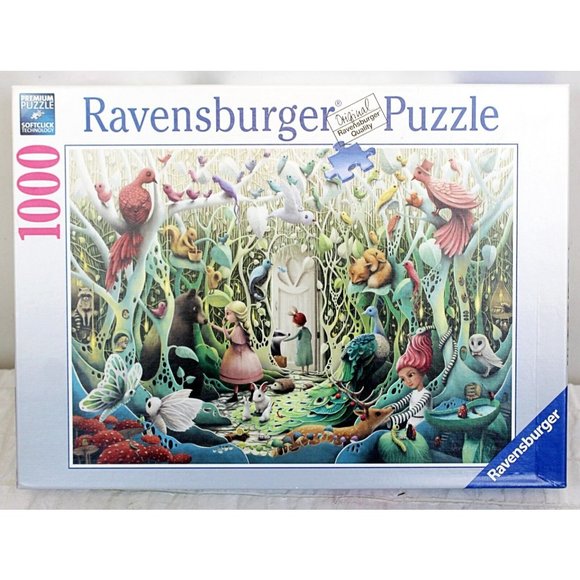 Ravensburger Puzzle The Secret Garden 1000 Piece No. 168064 Finished 27" x 20" - Picture 1 of 7